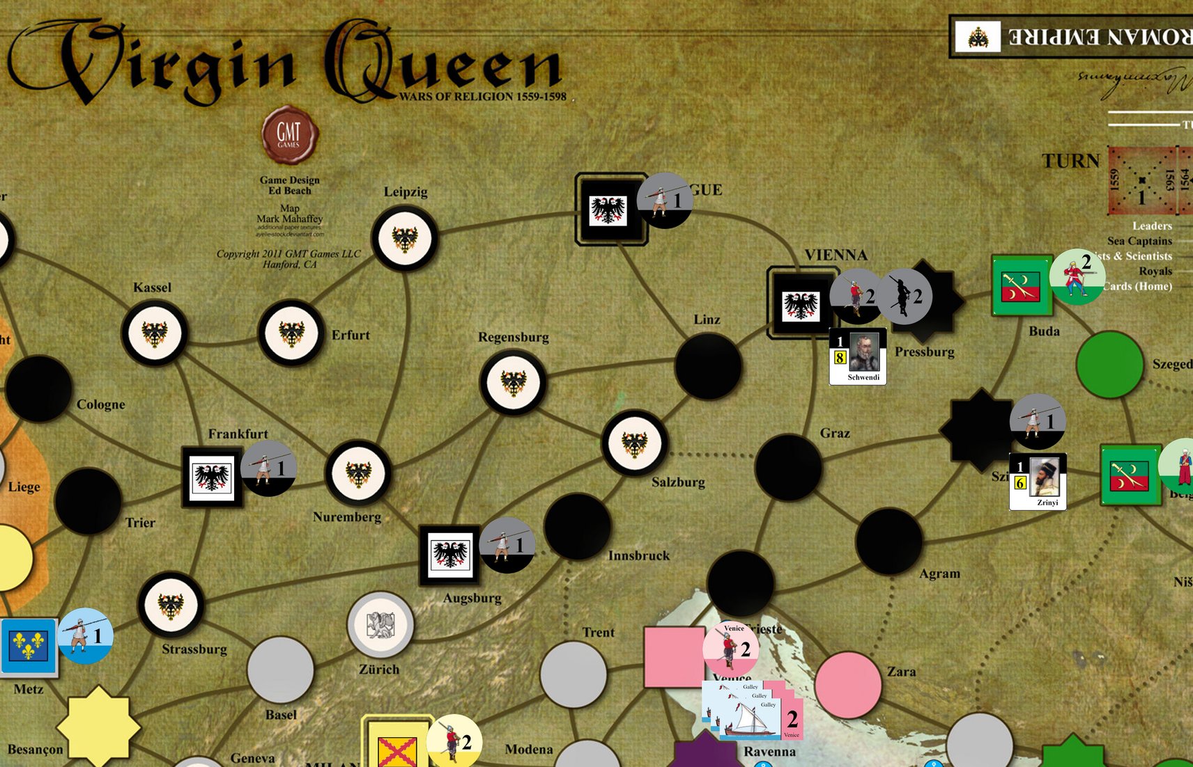 The Empire at the start