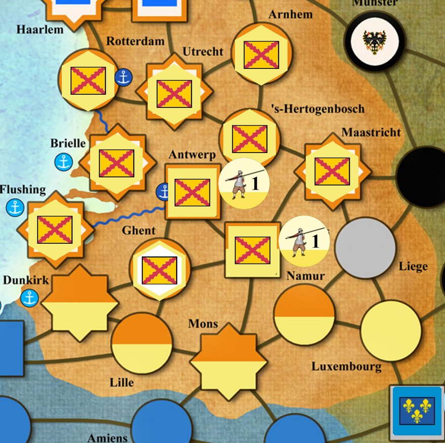 The Low Countries at the start